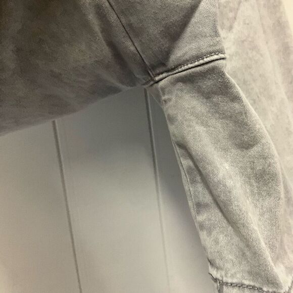 Chino by Anthropologie Women’s 28 Relaxed Gray Mom Style Shorts Stretch - Picture 7 of 12